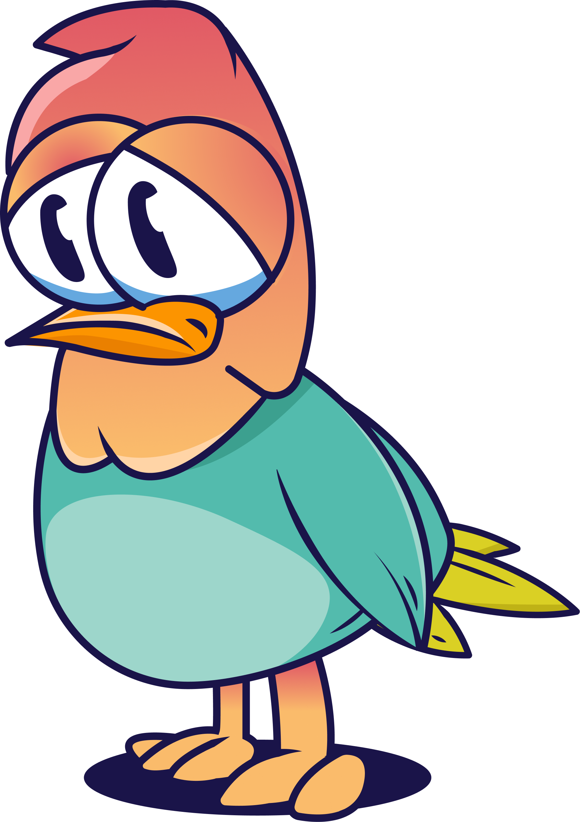Ilustración pájaro